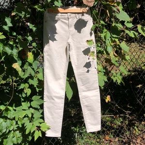 Blue Spice Beige Jeans